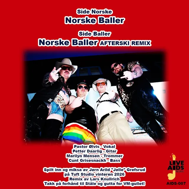 Deepthroat Diaré Norske Baller - LTD (7" + SKJERF) 