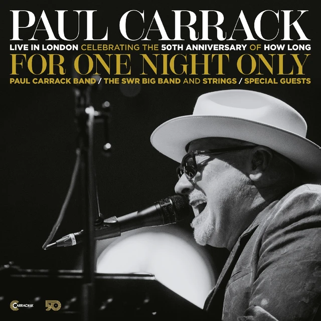 Paul Carrack For One Night Only: Live In London (2CD) 