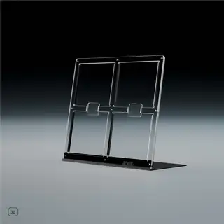 Jewel CD-04, transparent akryl Display til Cd-plater