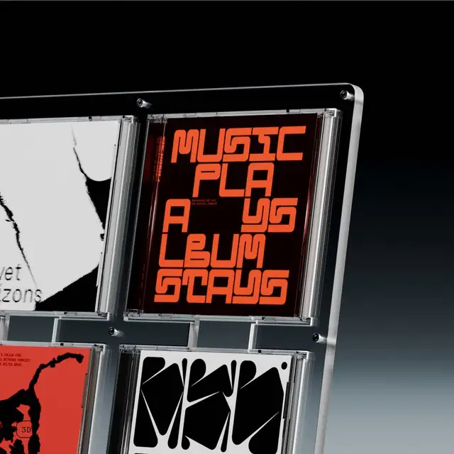 Jewel CD-04, transparent akryl Display til Cd-plater 