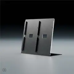 Jewel CD-04, børstet aluminium Display til Cd-plater