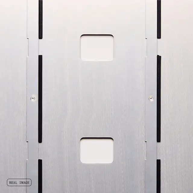 Jewel CD-16, børstet aluminium Display til Cd-plater 