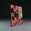 Jewel LP-01, champagne aluminium Display til LP-plate