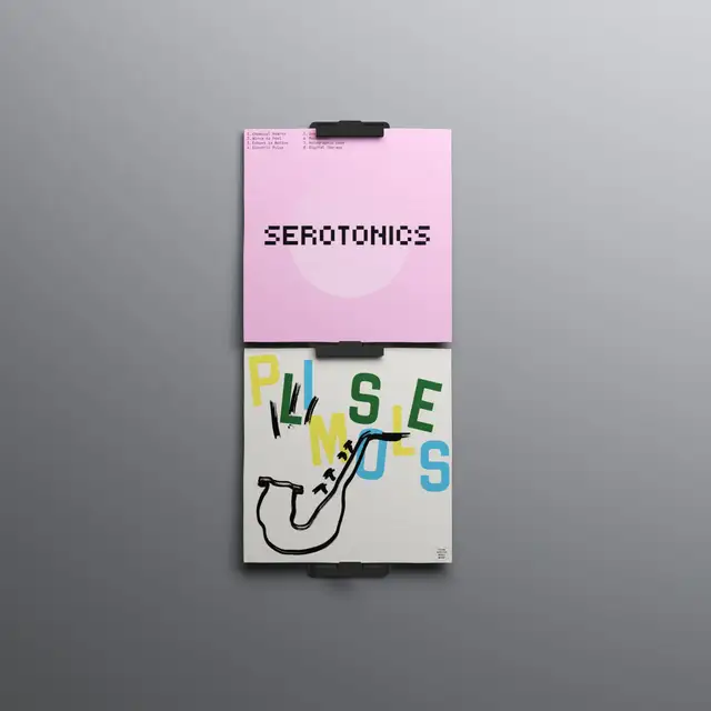 Jewel LP-02, svart aluminium Display til 2 stk LP-plater 