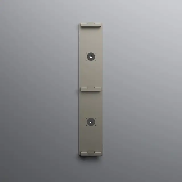 Jewel LP-02, champagne aluminium Display til 2 stk LP-plater 