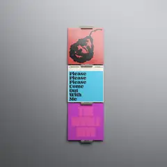 Jewel LP-03, champagne aluminium Display til 3 stk LP-plater