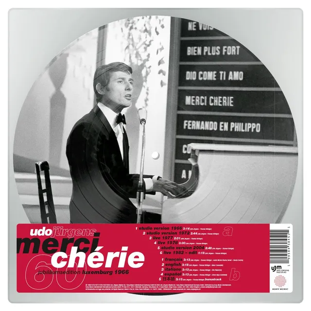 Udo Jürgens Merci Cherie 60 - LTD (LP) 