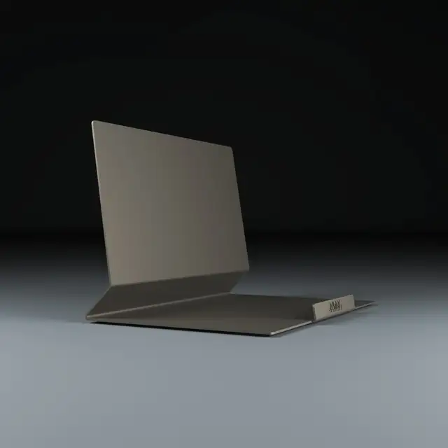 Jewel LP-40, champagne aluminium Display/holder til ca. 40 LP-plater 