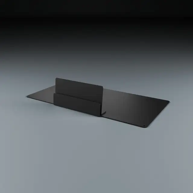 Jewel LP-FT, svart aluminium Fot til LP-02 og LP-03 display 