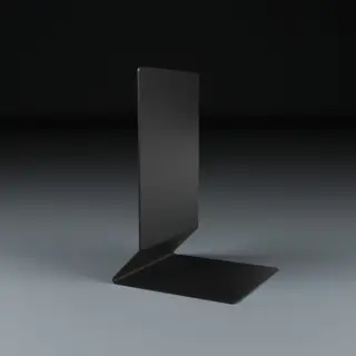 Jewel LP-ST, svart aluminium Støtte til LP-plater