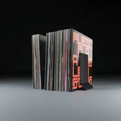 Jewel LP-ST, champagne aluminium Støtte til LP-plater