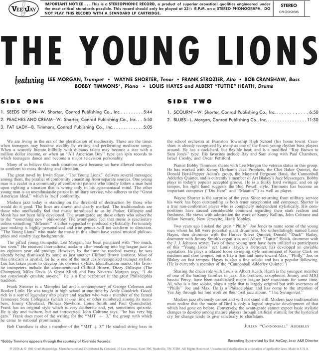 The Young Lions The Young Lions - LTD (LP) 