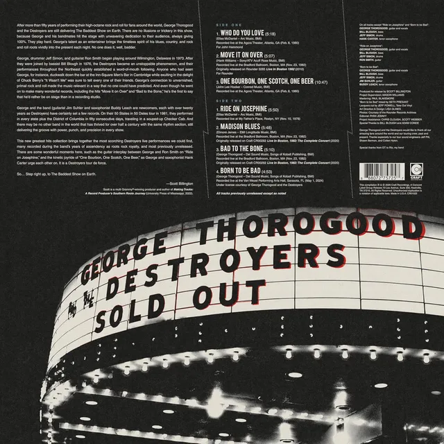 George Thorogood & The Destroyers The Baddest Show On Earth: Greatest…(LP) 