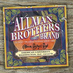 The Allman Brothers Band American University 12-13-70 (CD)