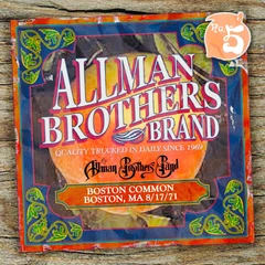 The Allman Brothers Band Boston Commons 8-17-71 (CD)