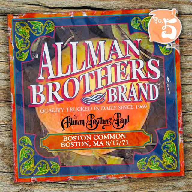 The Allman Brothers Band Boston Commons 8-17-71 (CD) 