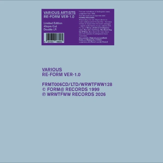 Diverse Artister Re-Form Ver-1.0 (2LP) 