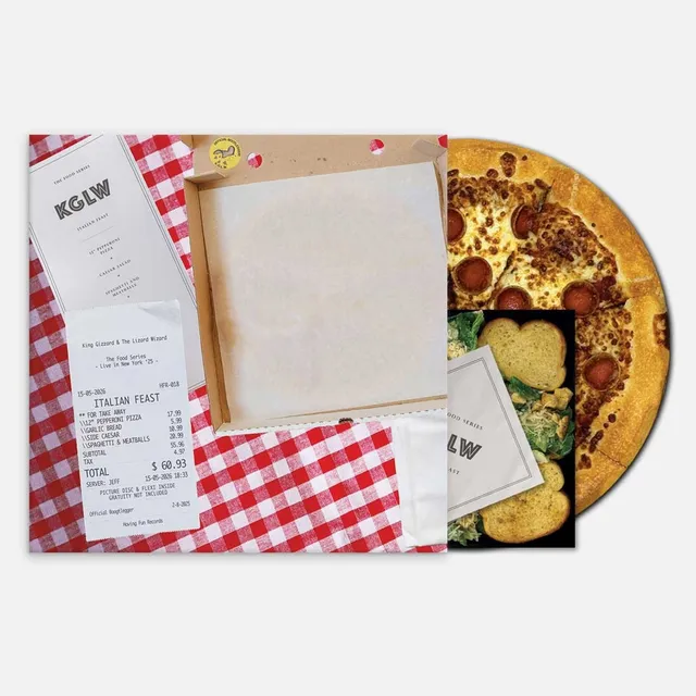 King Gizzard & The Lizard Wizard Italian Feast: Deluxe Edition (LP+7") 
