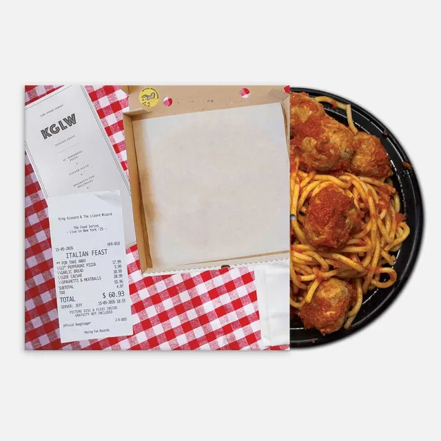 King Gizzard & The Lizard Wizard Italian Feast: Deluxe Edition (LP+7") 