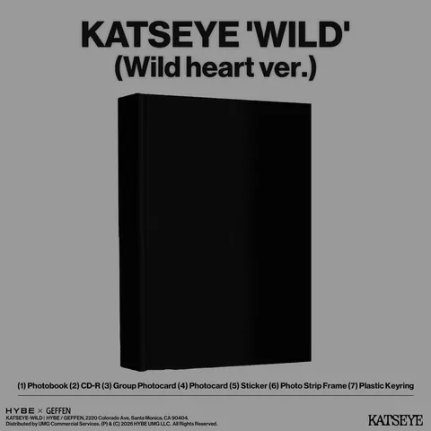 Katseye WILD (Wild Heart ver.) (CD)