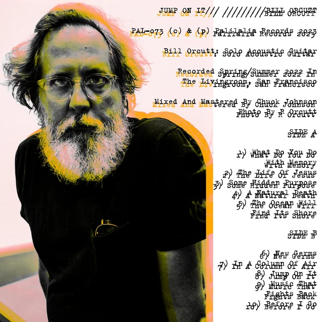 Bill Orcutt Jump On It (CD) 