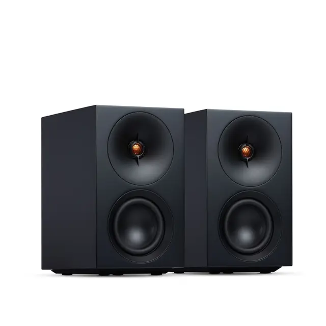 Cambridge L/R S, aktiv høyttaler, svart Bluetooth, RCA/optisk inngang 