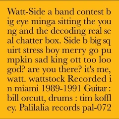 Watt Recorded In Miami 1989-1991 (LP)