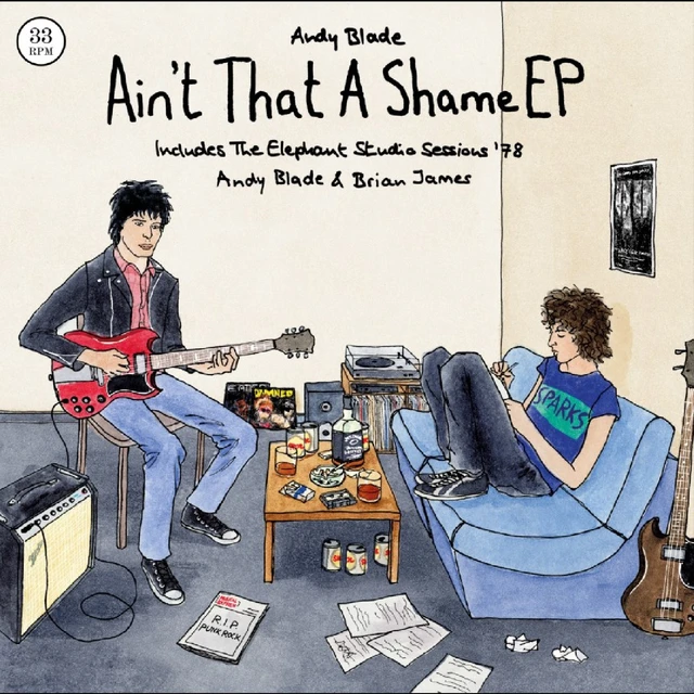 Andy Blade Aint That A Shame EP - LTD (7") 