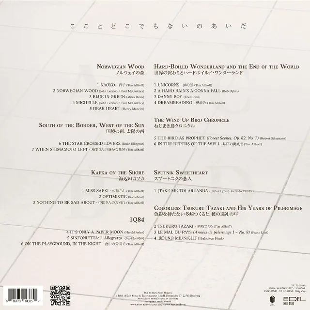 Tim Allhoff Between Here And Nowhere (2LP) 