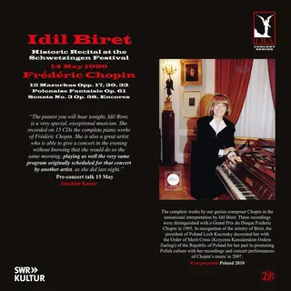 Idil Biret At Schwetzingen Festival, 14 May… (2LP)