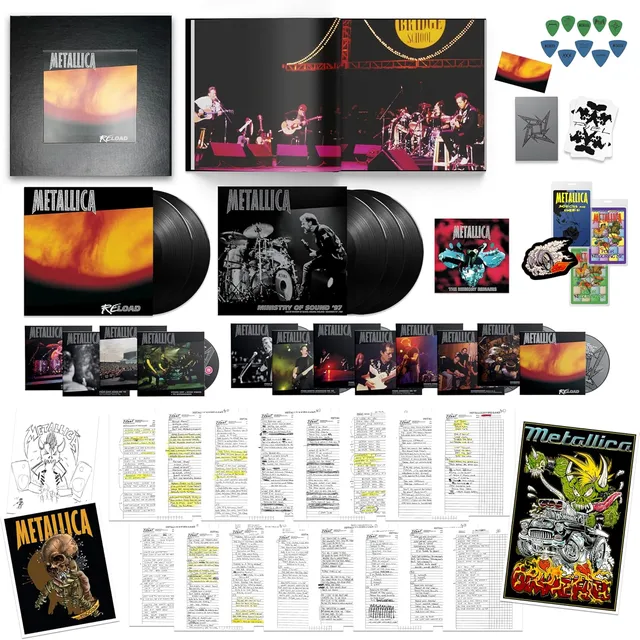 Metallica Reload (Remastered) Deluxe Box Set (5LP) 