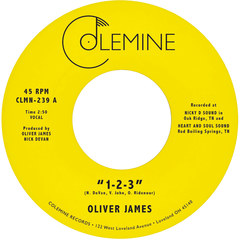 Oliver James 1-2-3 / Nothing Is Forever (7")