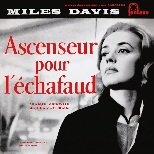 Miles Davis Ascenseur Pour L'échafaud (3 x 10") 