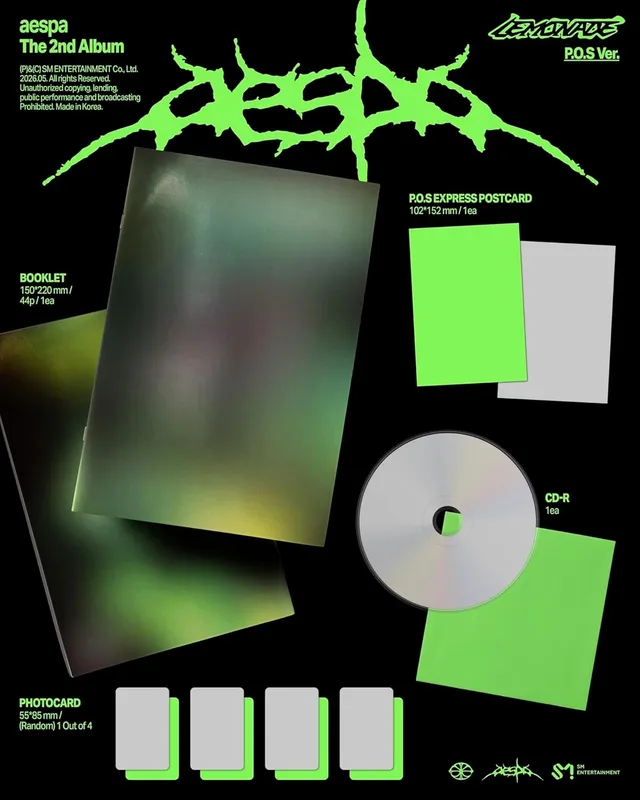 aespa 'Lemonade' (P.O.S. Ver.) (CD) 