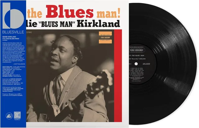 Eddie Kirkland It's The Blues Man! - LTD (LP) 