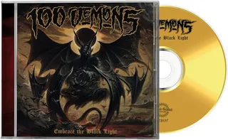 100 Demons Embrace The Black Light (CD)