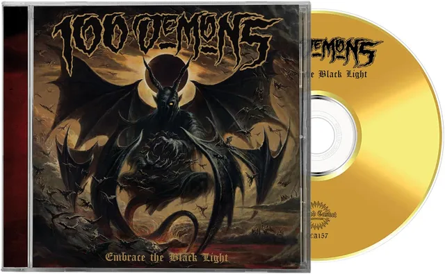 100 Demons Embrace The Black Light (CD) 