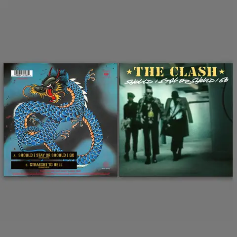 The Clash Shoould I Stay Or Should I Go - LTD (7") 