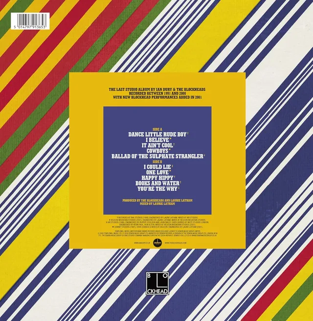 Ian Dury & The Blockheads Ten More Turnips From The Tip (LP) 