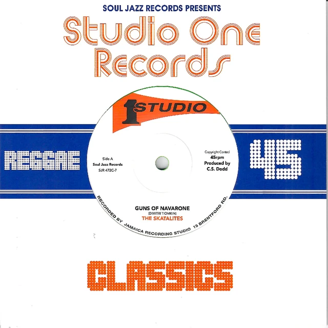 The Skatalites Guns Of Navarone / Marcus… - LTD (7") 