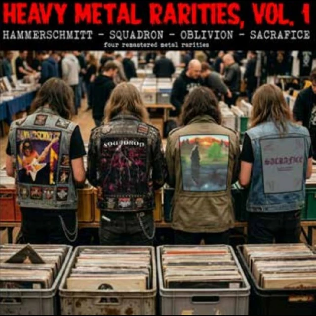 Diverse Artister Heavy Metal Rarities, Vol. 1 (4LP) 