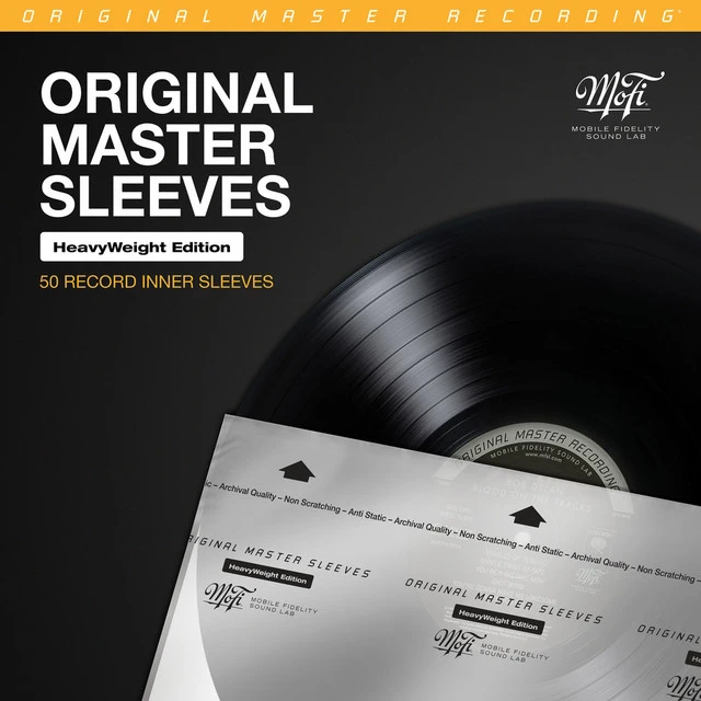 Mobile Fidelity HeavyWeight - innercover Høykvalitet innercover, 120gm 50-pack 