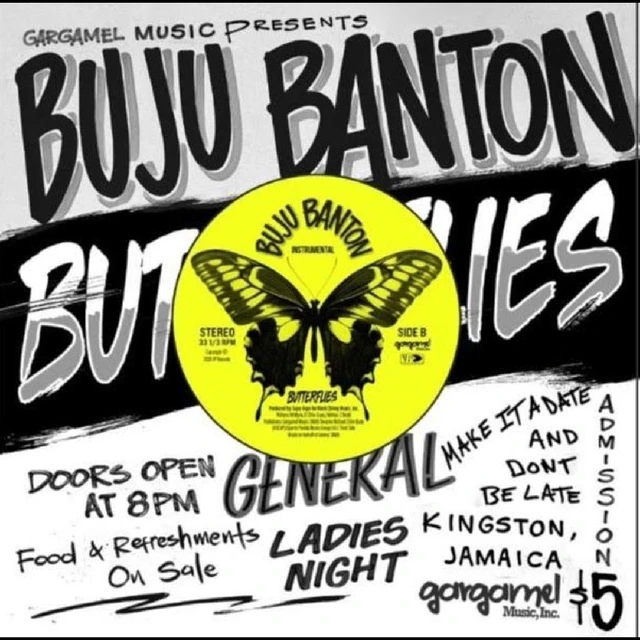 Buju Banton Butterflies (7") 
