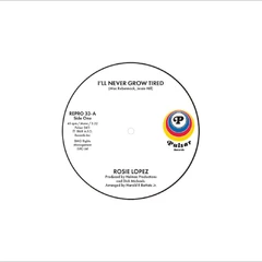 Rosie Lopez I'll Never Grow Tired / Too Hot To… (7")