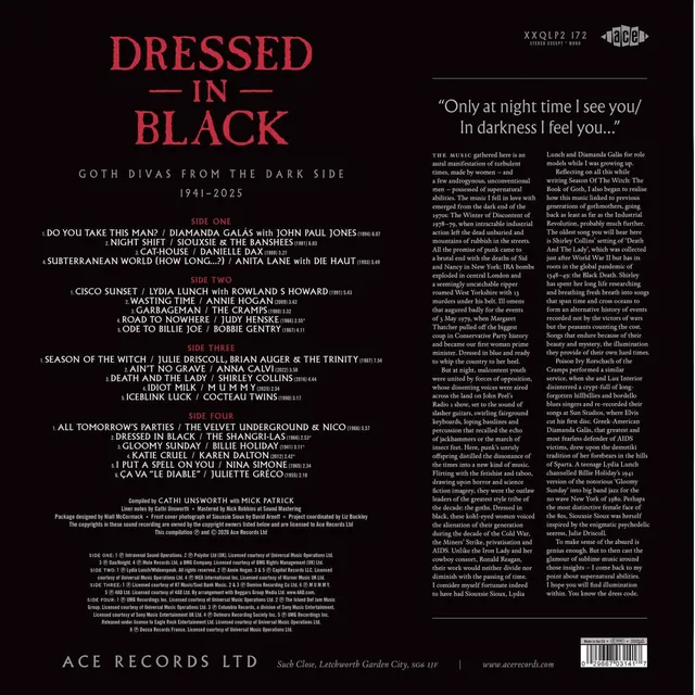Diverse Artister Dressed In Black - Goth Divas From… (CD) 