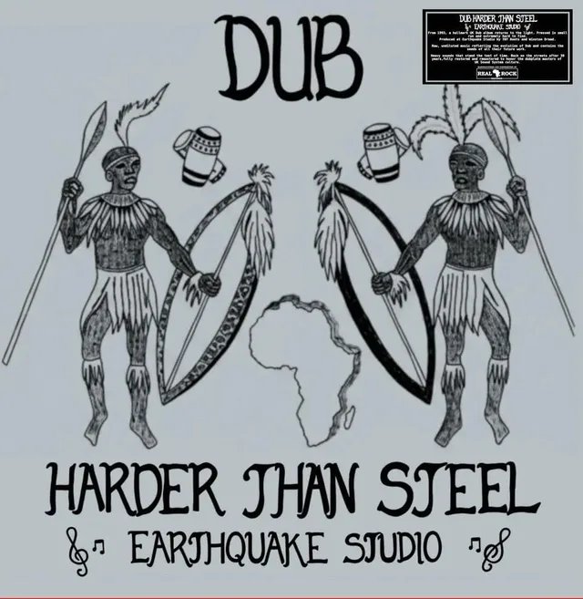 Earthquake Studio Dub Harder Than Steel (LP) 
