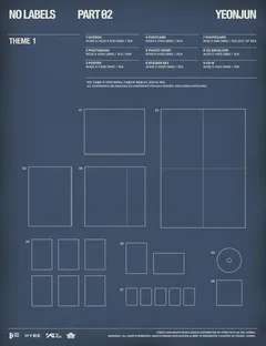 Yeonjun (TXT) No Labels: Part 02 (Theme 1) (CD)