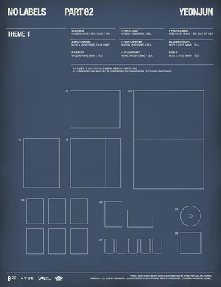 Yeonjun (TXT) No Labels: Part 02 (Theme 1) (CD)
