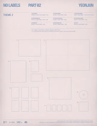 Yeonjun (TXT) No Labels: Part 02 (Theme 2) (CD)