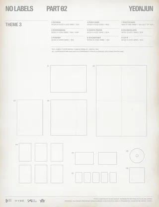 Yeonjun (TXT) No Labels: Part 02 (Theme 3) (CD)